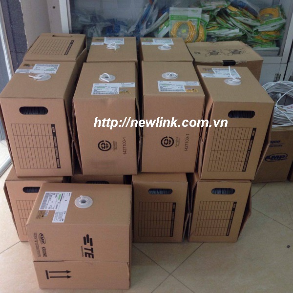 Dây mạng AMP UTP, cat5 (305m) 4Pair, đôi loại 1