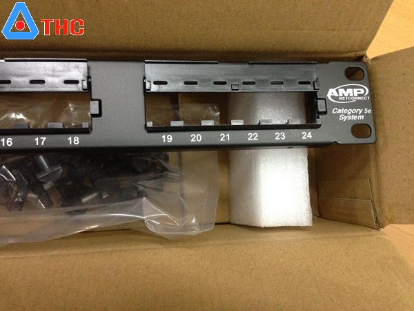 Patch panel 24 Port cat5e Commscope nhân rời