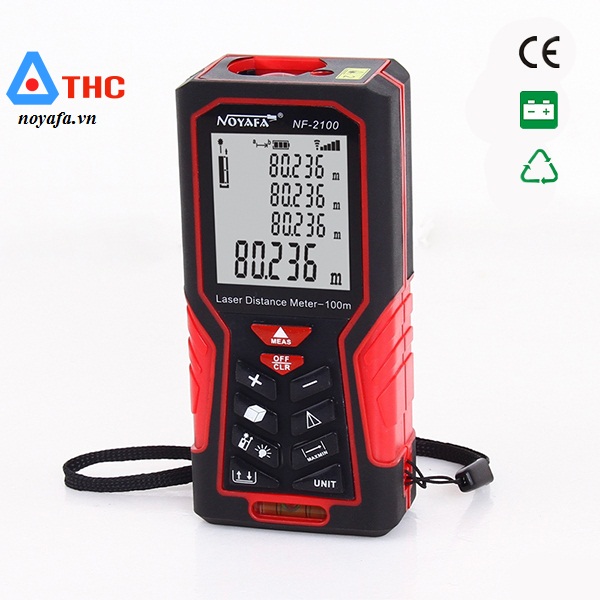  Máy đo khoảng cách laser-100m Noyafa NF-2100 