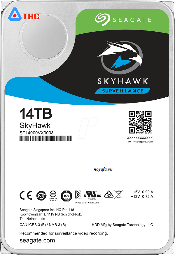 Ổ cứng 14TB Seagate skyhawk