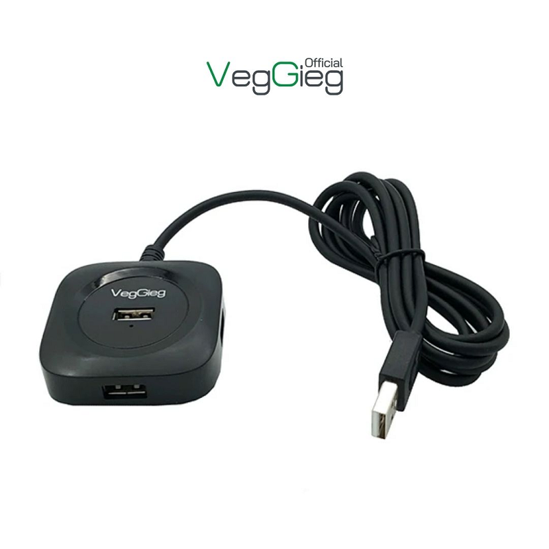 VegGieg V-U2406 Bộ Chia/ Hub USB 2.0 ra 4 Cổng USB 2.0 cao cấp