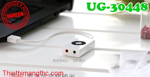 Cáp USB to Sound chính hãng Ugreen 30448