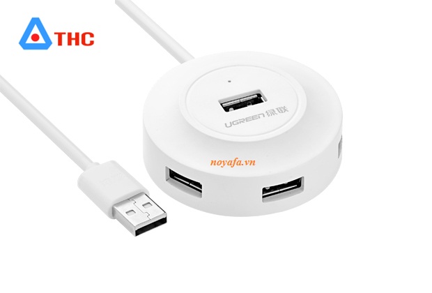 Bộ chia USB 2.0, hub 4 cổng USB Ugreen UG-20270 Chính hãng