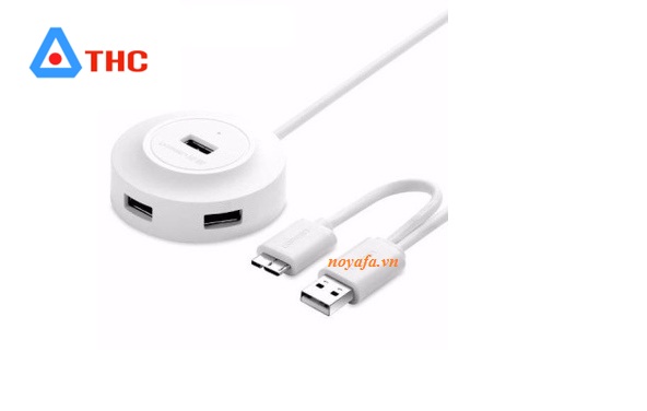 Bộ chia USB 2.0 Hub 4 cổng Ugreen 20276