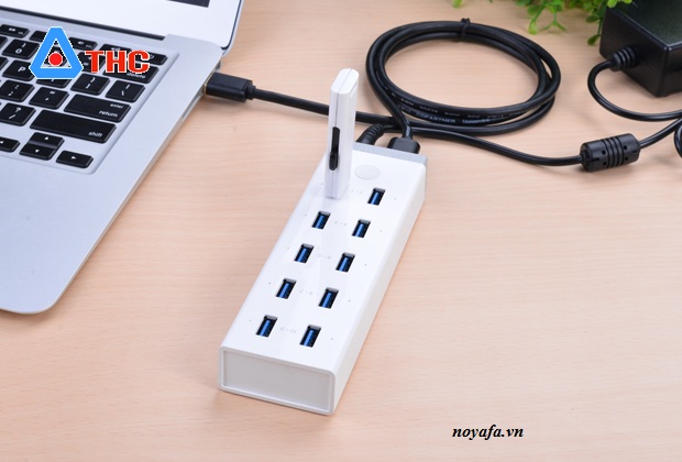 Bộ chia USB,hub đa năng gồm 10 cổng USB 3.0 Ugreen UG-20297 nguồn ngoài