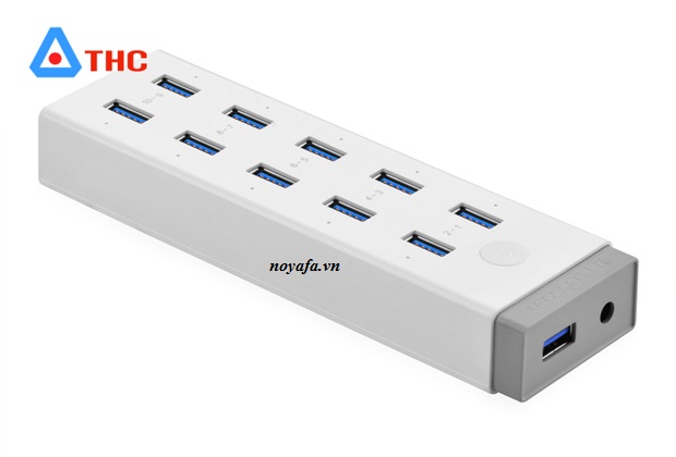 Bộ chia USB,hub đa năng gồm 10 cổng USB 3.0 Ugreen UG-20297 nguồn ngoài