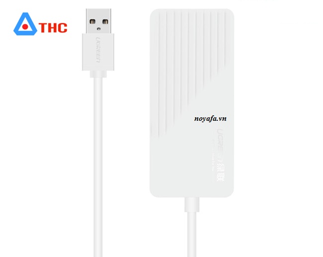 Bộ chia, hub 3 cổng USB 3.0 kèm Sound âm thanh 3.5mm Ugreen 30420