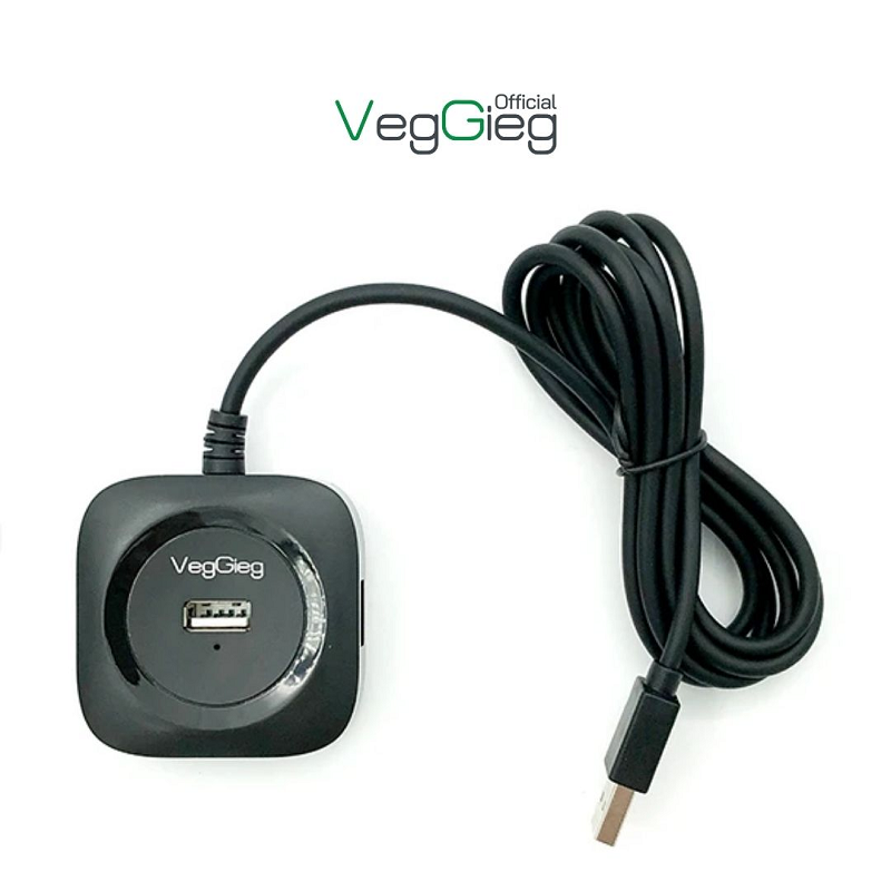 VegGieg V-U2406 Bộ Chia/ Hub USB 2.0 ra 4 Cổng USB 2.0 cao cấp