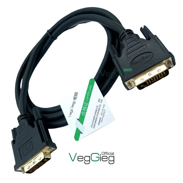 Cáp VGA 3+6 dài 1,5m VegGieg 2 Đầu Dương - V-V101  chính hãng