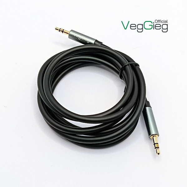 Dây VEGGIEG V-A615  Audio 2 đầu 3.5mm cao cấp