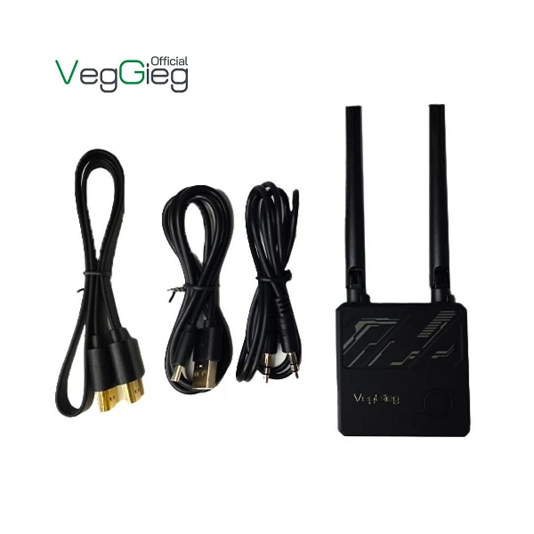 Bộ Thu Tín Hiệu VegGieg HDMI-VGA Không Dây - V-Q03 cao cấp