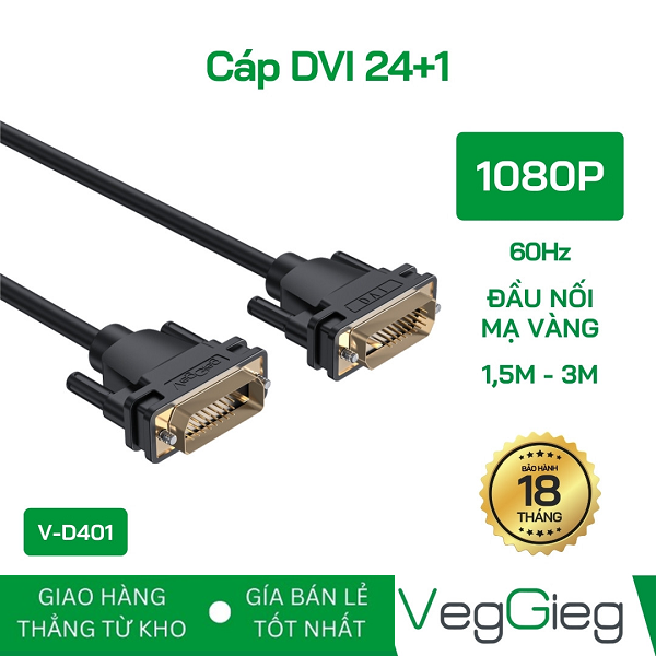 Cáp DVI 24+1 - V-D401 1,5m