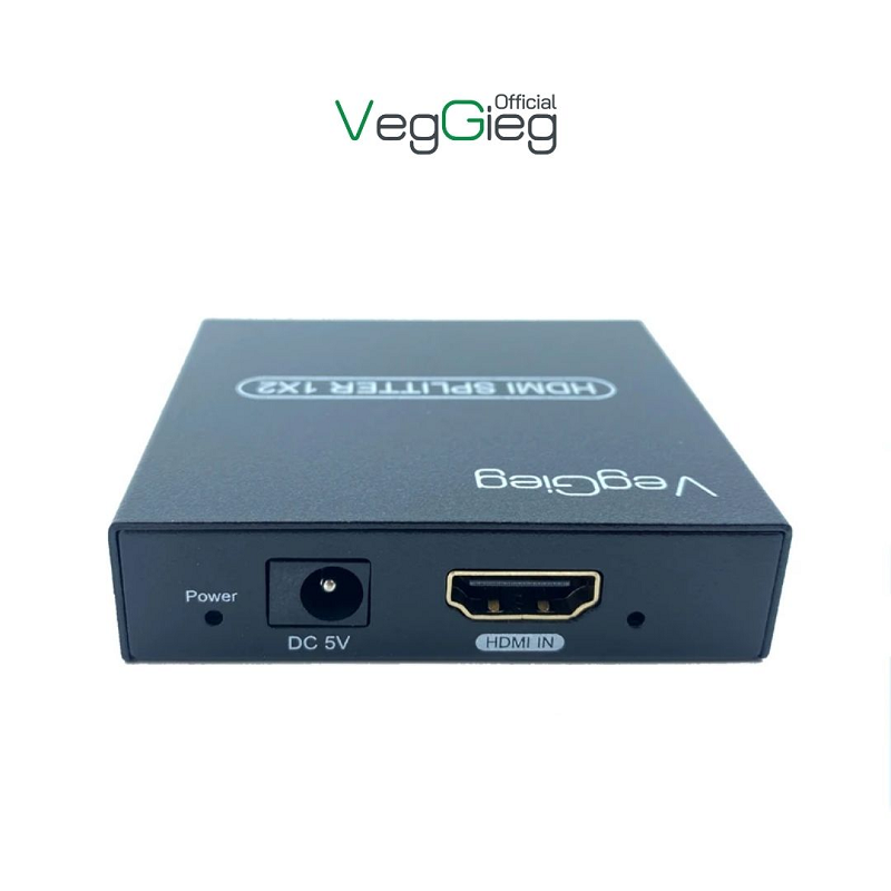 VegGieg V-HD06 Bộ Chia HDMI 1 Ra 2 chính hãng