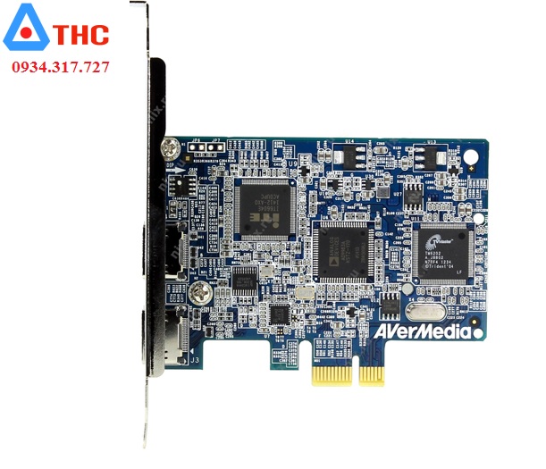 Card ghi hình PCI-E to HDMI, AV, Svideo AverMedia C727