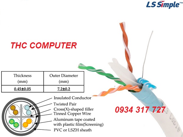 Cáp mạng LS VINA CAT6