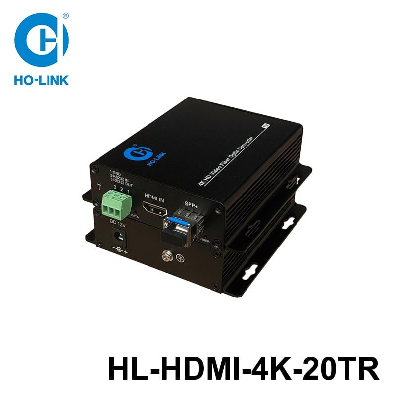 Bộ chuyển đổi HDMI qua cáp quang hỗ trợ 4K HO-LINK HL-HDMI-4K-20TR