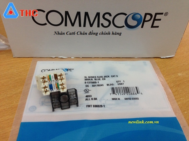 Nhân mạng Commscope Rj45 Cat6