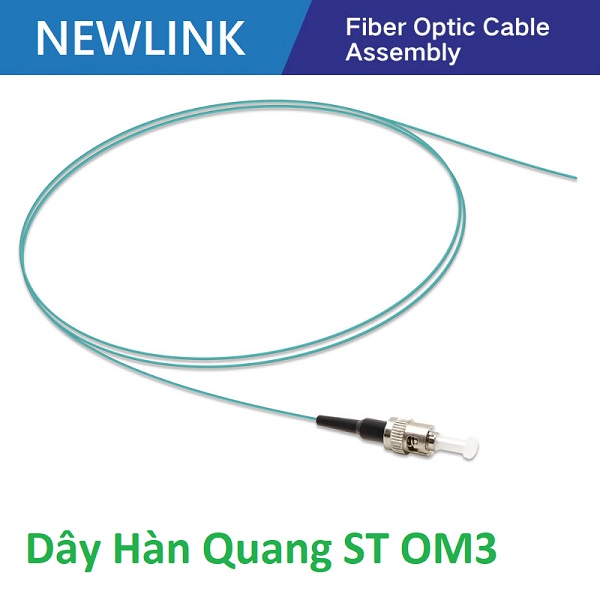 Dây nối Quang ST Multimode OM3 Newlink cao cấp