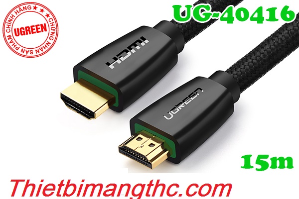 Cáp HDMI 15M UGREEN CHÍNH HÃNG