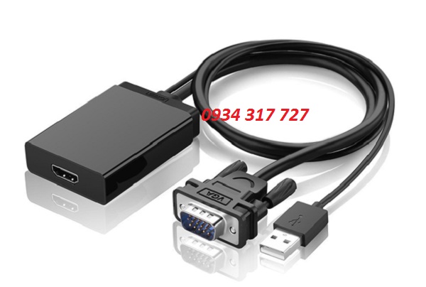 Cáp chuyển VGA to HDMI Ugreen 40213 Cao cấp