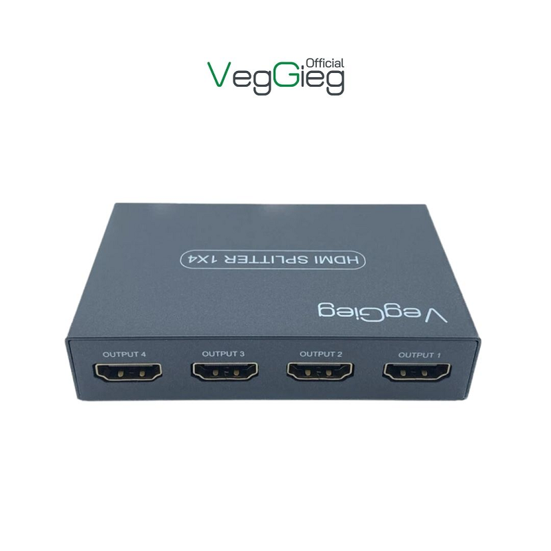 VegGieg V-HD07 Bộ chia HDMI 1 Ra 4 cổng cao cấp