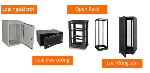 Nhà cung ứng, sản xuất, lắp ráp tủ mạng New Rack 4U, 6U,10U,12U,15U ...