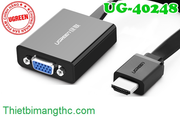 Cáp HDMI sang VGA UGREEN