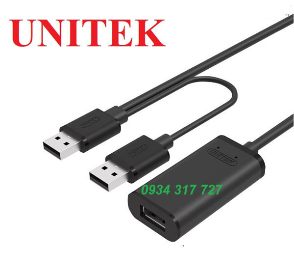 Cáp USB nối dài 5m 2.0 extension unitek (Y-277)