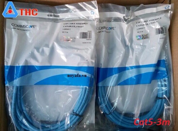 Tất tần tật về dây nhảy, patch cord cat5e, cat6 AMP