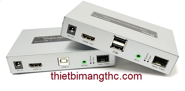 Bộ chuyển HDMI sang quang DTECH 7059 cổng USB