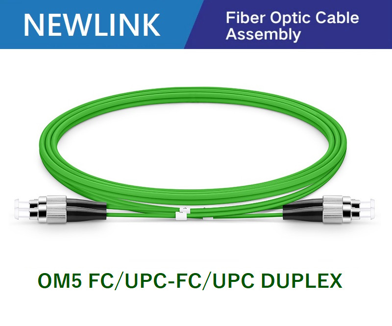 Dây nhảy quang NEWLINK OM5 Multimode FC/UPC-FC/UPC 3M Duplex cao cấp
