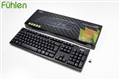 Bàn phím không dây Fuhlen L411W (Wireless 2.4Ghz/Black) cao cấp