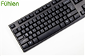 Bàn phím không dây Fuhlen L411W (Wireless 2.4Ghz/Black) cao cấp