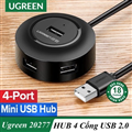 Bộ chia cổng USB 2.0 -4 Ports 2m Ugreen 30367 (Black) cao cấp