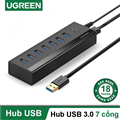 Bộ chia USB 7 Cổng USB 3.0 Có Nguồn 5V/2A Ugreen 40522 cao cấp