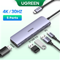 Bộ chuyển đổi USB typeC đa năng 5 trong 1, Ugreen 50209