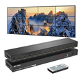 Bộ điều khiển HDMI 4x3, 3x3 hỗ trợ 12 màn hình ghép 1080P@60Hz MT-Viki MT-HD0112
