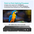Bộ điều khiển màn hình ghép DP + HDMI 2x4 hỗ trợ 4 màn hình ghép 4K@60Hz MT-Viki