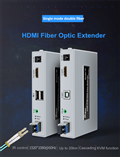 Bộ kéo dài HDMI sang quang cổng USB DTECH DT7059