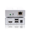 Bộ kéo dài HDMI + USB KVM qua dây mạng LAN 100M DTECH (DT-7054A) cao cấp