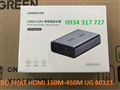 Bộ phát tín hiệu HDMI qua cáp mạng 150m Cat5e/Cat6 Ugreen 60323US cao cấp (TX)