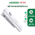 Bộ thu Bluetooth 5.0 cho loa, tai nghe chính hãng hỗ trợ APTX Ugreen 40854 cao c