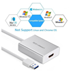 Cáp chuyển đổi USB 3.0 to HDMI + DVI Ugreen 40229