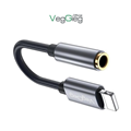 Cáp chuyển đổi VEGGIEG V-A619 Lightning sang 3.5mm cái chính hãng