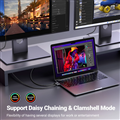 Cáp chuyển USB Type-C sang Displayport 1.4 độ phân giải 8K@60Hz dài 1m Ugreen 25