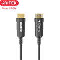 Cáp HDMI 2.0 sợi quang AOC dài 15M độ phân giải 4K@60Hz Unitek C11072BK-15M cao 
