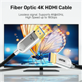 Cáp HDMI 2.0 sợi quang dài 100m Unitek (C11092ASL01-100M) hỗ trợ 4K@60Hz, Tốc độ