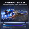 Cáp HDMI 2.1 bẻ góc 90 độ dài 2M Ugreen 85169 hỗ trợ 8K@60Hz, HDR, eARC cao cấp