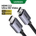 Cáp HDMI 2.1 dài 2M hỗ trợ 16K@60Hz, 12K@120Hz, 8K@240Hz, 4K@480Hz Ugreen HD186 