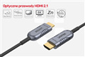 Cáp HDMI 2.1 sợi quang 70M Unitek C11035DGY 8K cao cấp